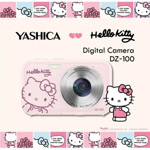 YASHICA x Hello Kitty Digital Camera DZ-100 DC 數碼相機