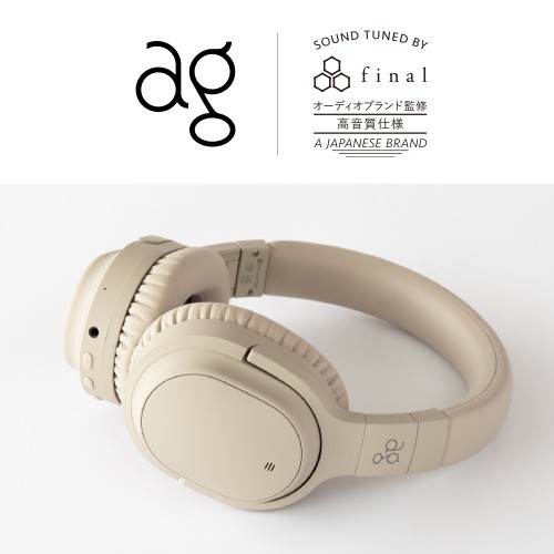 AG 藍牙主動降噪頭戴式耳機 WHP01K 