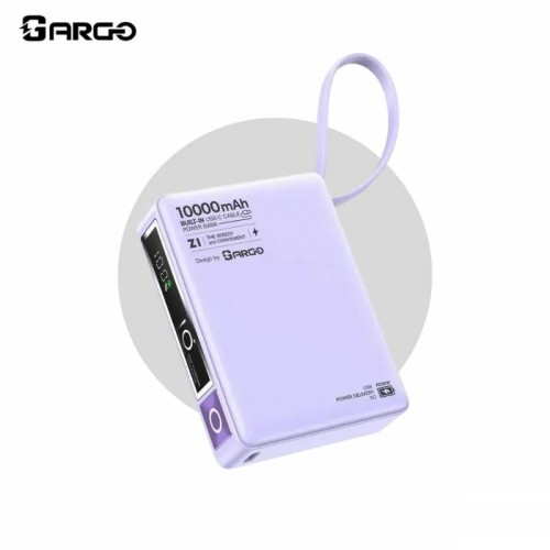 ARGO Z1 30W PD 快充自帶線快充充電器 10000mAh