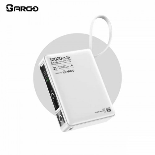 ARGO Z1 30W PD 快充自帶線快充充電器 10000mAh