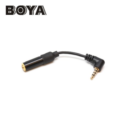 BOYA BY-CIP 3.5mm TRS 轉 3.5mm TRRS 相機手機轉接線