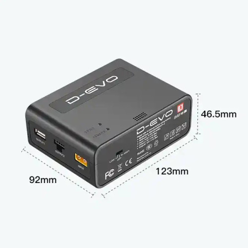 盯盯拍 DDPAI /D-EVO Pro Dashcam 專用外置電池 9800mAh