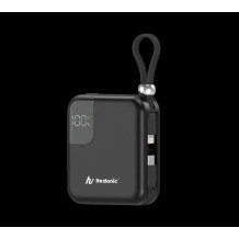 Hedonic 10000mah (38.5Wh) PD 3.0 22.5W Lightning & USB-C 流動充電池 CCC 認證 (二維碼) 