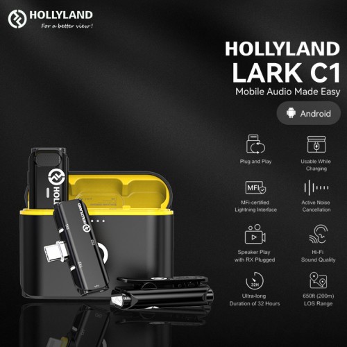 HollyLand Lark C1 無線麥克風 (適用於Android ) 