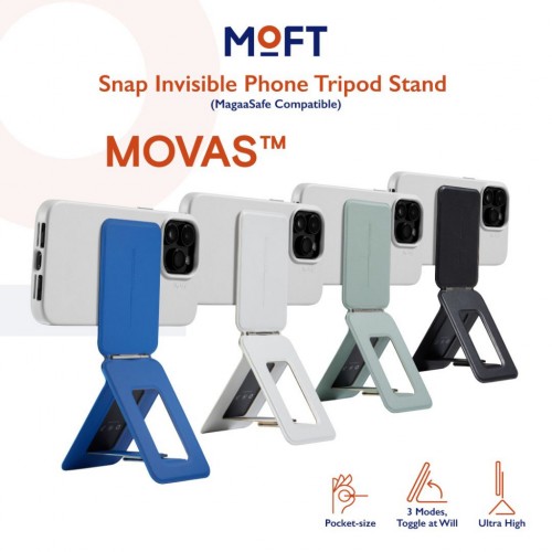Moft MS027 輕薄三角支架 MOVAS™ 專利純素皮革