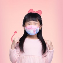SAVEWO x 別天神 《麵包超人 Anpanman》 系列 3DMASK 超立體口罩 紅精靈與小精靈 KS Size 兒童細碼 (20片獨立包裝 / 盒 )