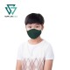 SAVEWO 3DMASK 救世超立體兒童防護口罩 深綠色「適合人群：7-13歲幼童」 KL Size  - 大碼 (30片/盒 ，獨立包裝)