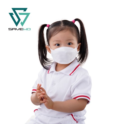SAVEWO 3DMASK KIDS 救世超立體兒童防護口罩 *KS / S* -細碼   (30片/盒 ，獨立包裝) 『適合人群：2-6歲幼童』