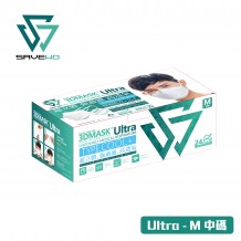 SAVEWO 3DMASK Ultra M size救世超立體口罩Ultra M-中碼 (30片/盒 ，獨立包裝)