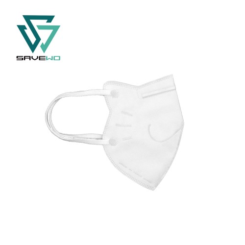 SAVEWO 3DMEOW FOR KIDULTS White 救世立體喵頑童防護口罩 純白色 (30片/盒 ，獨立包裝) (小顏人士適用)
