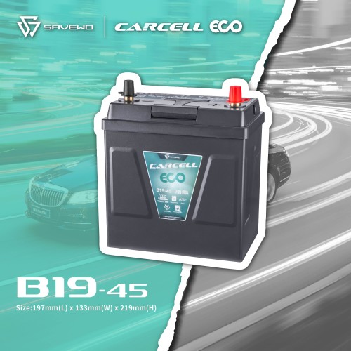  SAVEWO CarCell ECO B19-45L/R 救世汽車電池