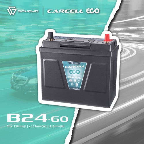 SAVEWO CarCell ECO B24-60L/R 救世汽車電池