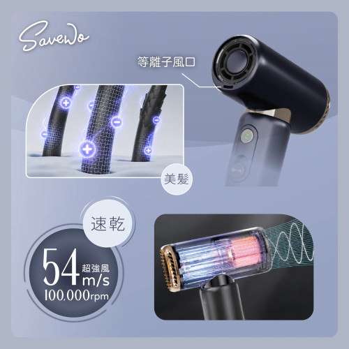 Savewo AirFlow Unidryer 全球電壓迷你旅行風筒 AF‑UD01