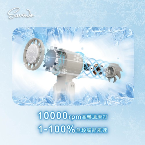 SAVEWO AirFlow Cool Fan 2 便攜式冰感風扇