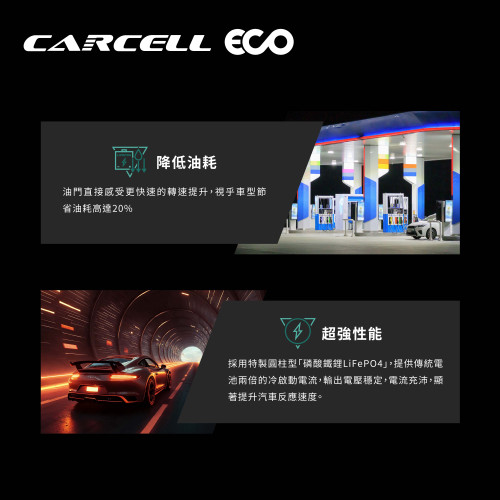 *優惠期免安裝費 $1799* CarCell ECO B19-45R 汽車啟停電池