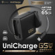 SAVEWO UniCharge UC65 65W 內置伸縮USB-C便攜式充電器
