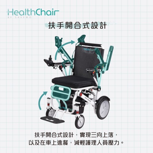 SAVEWO HEALTHCHAIR Z ALUMINUM-ZA1 經濟型智能健康椅 *母親節超級優惠 5折！$4,990*