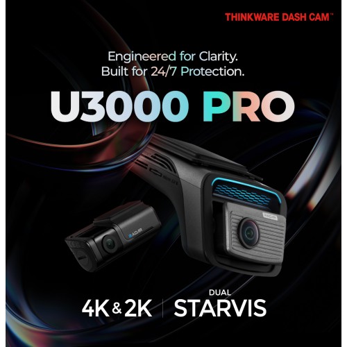 Thinkware U3000 PRO 2CH 4K/2K 前後鏡行車記錄器
