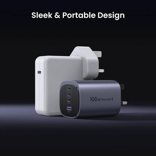 Ugreen 綠聯 Nexode S 100W 4-Port GaN 快速充電器 (X565-45226) 