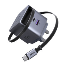 Ugreen 綠聯 Nexode Pro 45W GaN Fast Charger 伸縮線充電器 (X614-65823)