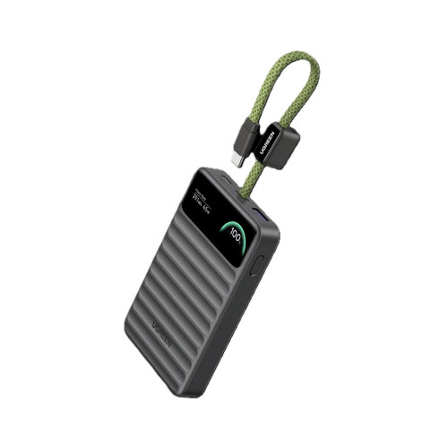 Ugreen 綠聯 Nexode Wavy 45W Built in Cable 10000mAH Power Bank (PB603-95294B)