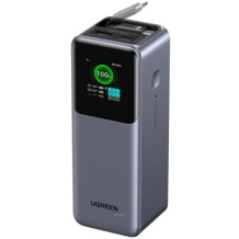 Ugreen 綠聯 165W Nexode 快充行動電源20000mAh 附可伸縮 Type-C線 (PB726-95670B)