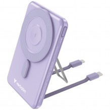Verbatim 5合1 Charge 'n' Go 5000/10000mAh 磁吸無線流動充電池 (WPBS5in15/WPBS5in110) *3C 認證