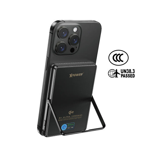 XPower M1 Ultra半固態3C版TFT 彩屏顯示 QI2 Magcharge 10000mAh磁吸行動電源 (3C可追溯二維碼)