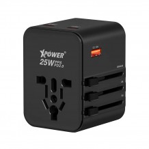 XPower TA3B 25W 4輸出 PD 3.0/PPS旅行充電器